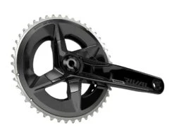 SRAM Rival AXS Crankset (Black) (2 X 12 Speed) (DUB Spindle) (D1) (165mm) (48/35T) (107 BCD) (Bottom Bracket Not Included) -Cheap Bike Fix Tools Store 00.6118.614.000 1