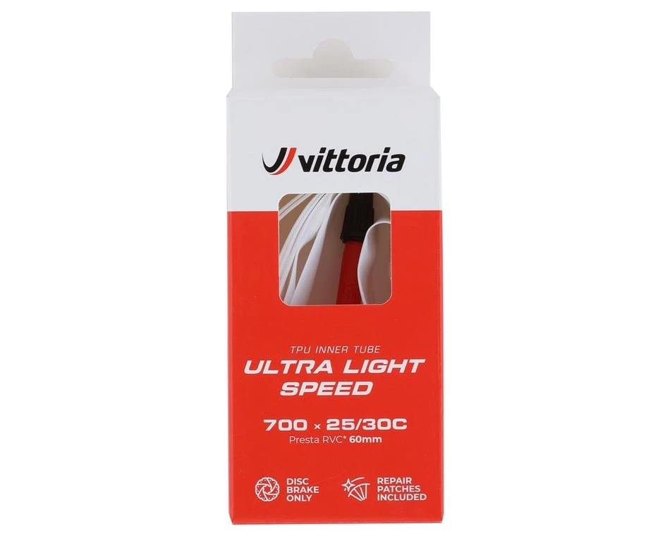 Vittoria 700c Ultra Light Speed Inner Tube (Presta) (25 - 30mm) (60mm) 4 Vittoria 700c Ultra Light Speed Inner Tube (Presta) (25 - 30mm) (60mm) - Image 2