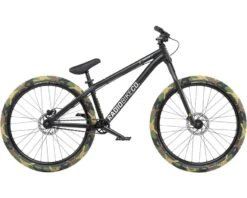 Radio 2022 Minotaur Dirt Jumper 26" Bike (22.6" Toptube) (Matte Black)
