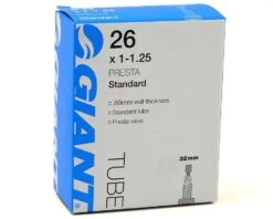 Giant 26" Standard Inner Tube (Presta) (1.0 - 1.25") (32mm) -Cheap Bike Fix Tools Store 330000018 2