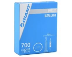 Giant 700c Ultralight Inner Tube (Presta) (Removable Core/Threaded) (20 - 25mm) (60mm) -Cheap Bike Fix Tools Store 330000099 1