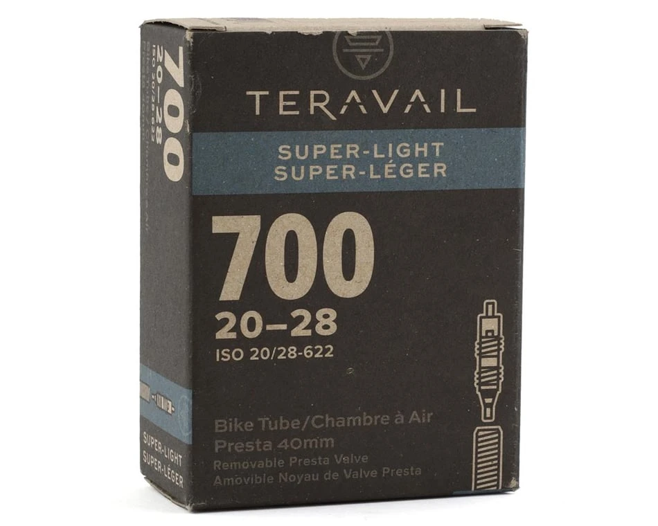 Teravail Superlight 700c Inner Tube (Presta) (20 - 28mm) (32mm) 4 Teravail Superlight 700c Inner Tube (Presta) (20 - 28mm) (32mm) - Image 2