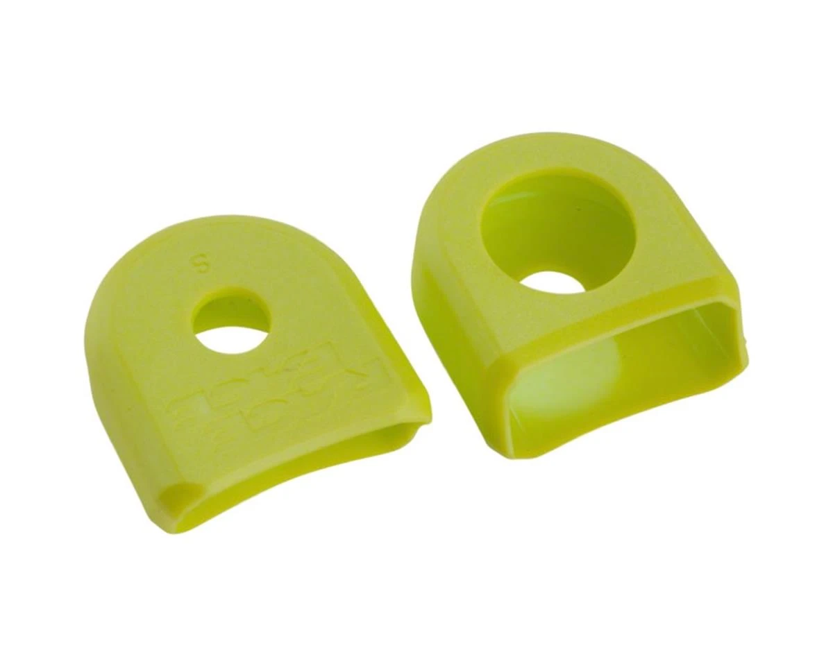 Race Face Crank Boots For Aluminum Cranks (Yellow) (Pair) 2 Race Face Crank Boots For Aluminum Cranks (Yellow) (Pair)