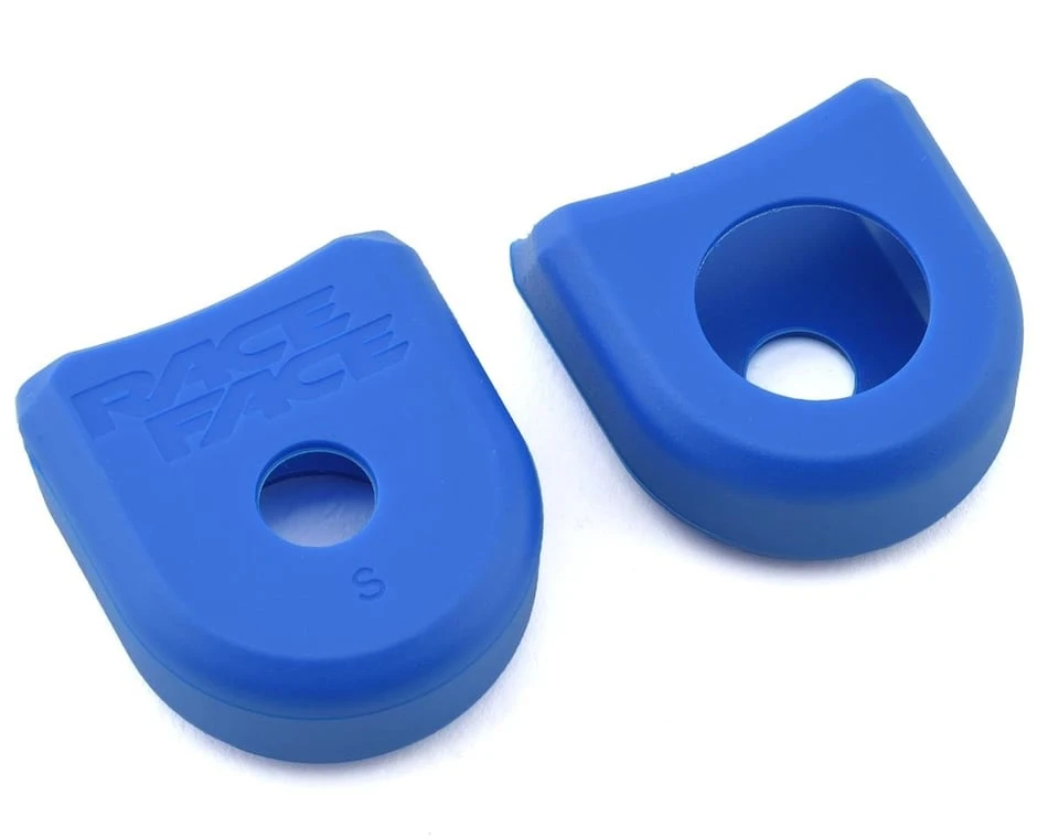 Race Face Crank Boots For Aluminum Cranks (Blue) (Pair) 3 Race Face Crank Boots For Aluminum Cranks (Blue) (Pair)