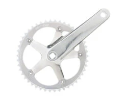 All-City 612 Track Crank (Silver) (Single Speed) (170mm) (46T) (144 BCD)