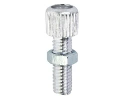 Sunlite Barrel Adjuster With Lock Nut (Silver) (1)