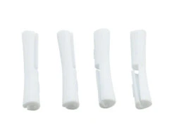 Jagwire Tube Tops 5G Frame Protectors For Brake/Shift Housing (White) (4)