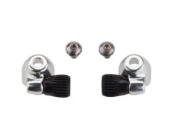 Problem-solvers Problem Solvers Downtube Housing Stops With Barrel Adjusters (Silver) (2)