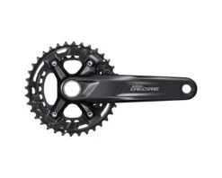 Shimano Deore M4100 Crankset W/ Chainrings (2 X 10 Speed) (170mm) (36/26T) (48.8mm Chainline)