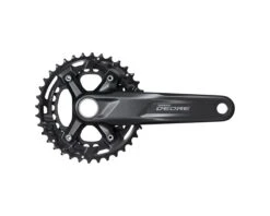 Shimano Deore M5100 Crankset W/ Chainrings (2 X 11 Speed) (51.8mm Chainline) (170mm) (36/26T)