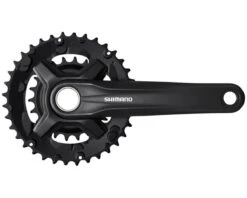 Shimano FC-MT210-2 Crankset (Black) (2 X 9-Speed) (Hollowtech II) (170mm) (36/22T) (48.8mm Chainline)