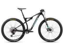 Orbea Oiz H10 TR Full Suspension Mountain Bike (Black/Ice Green) (XL) (2022)