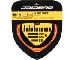 Jagwire Pro Shift Kit (Orange) (Shimano/SRAM) (1.1mm) (2300/2800mm)