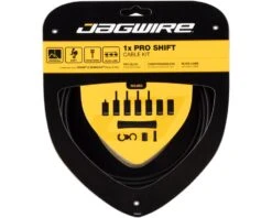Jagwire 1x Pro Shift Kit (Stealth Black) (Shimano/SRAM) (Mountain & Road) (1.1mm) (2800mm) (Cable & Housing)