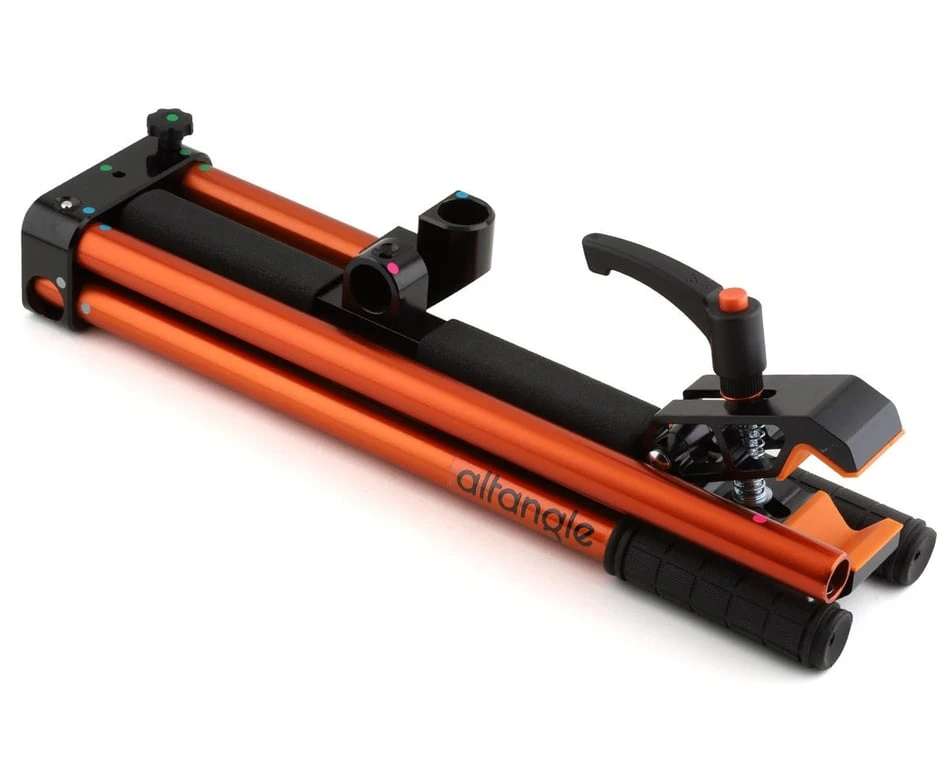 Altangle Hangar Door-Mounted Bike Repair Stand (Black/Orange) 3 Altangle Hangar Door-Mounted Bike Repair Stand (Black/Orange)