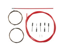 Shimano Dura-Ace R9100 SP41 Polymer-Coated Derailleur Cable Set (Red) (1.2mm) (1800/2100mm) (Cables & Housing)