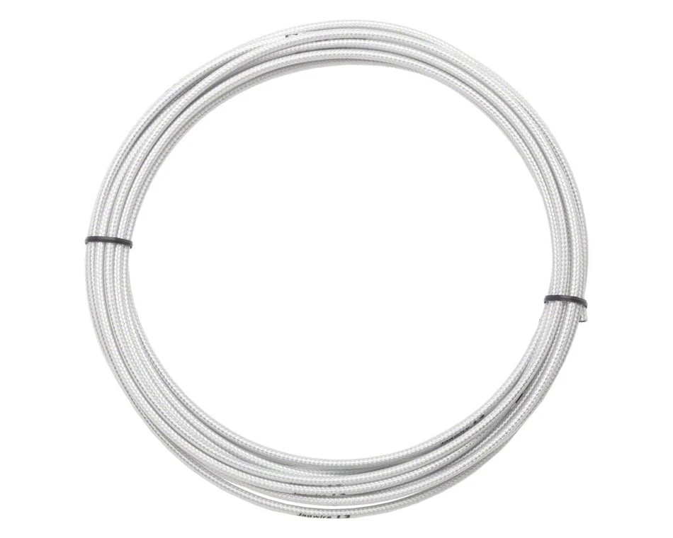 Jagwire Sport Derailleur Cable Housing (Sterling Silver) (4.5mm) (10 Meters) (w/ Slick-Lube Liner) (Braided) 3 Jagwire Sport Derailleur Cable Housing (Sterling Silver) (4.5mm) (10 Meters) (w/ Slick-Lube Liner) (Braided)