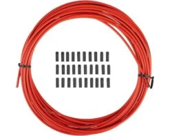 Jagwire Sport Derailleur Cable Housing (Red) (4mm) (10 Meters) (w/ Slick-Lube Liner) -Cheap Bike Fix Tools Store zhb803 2