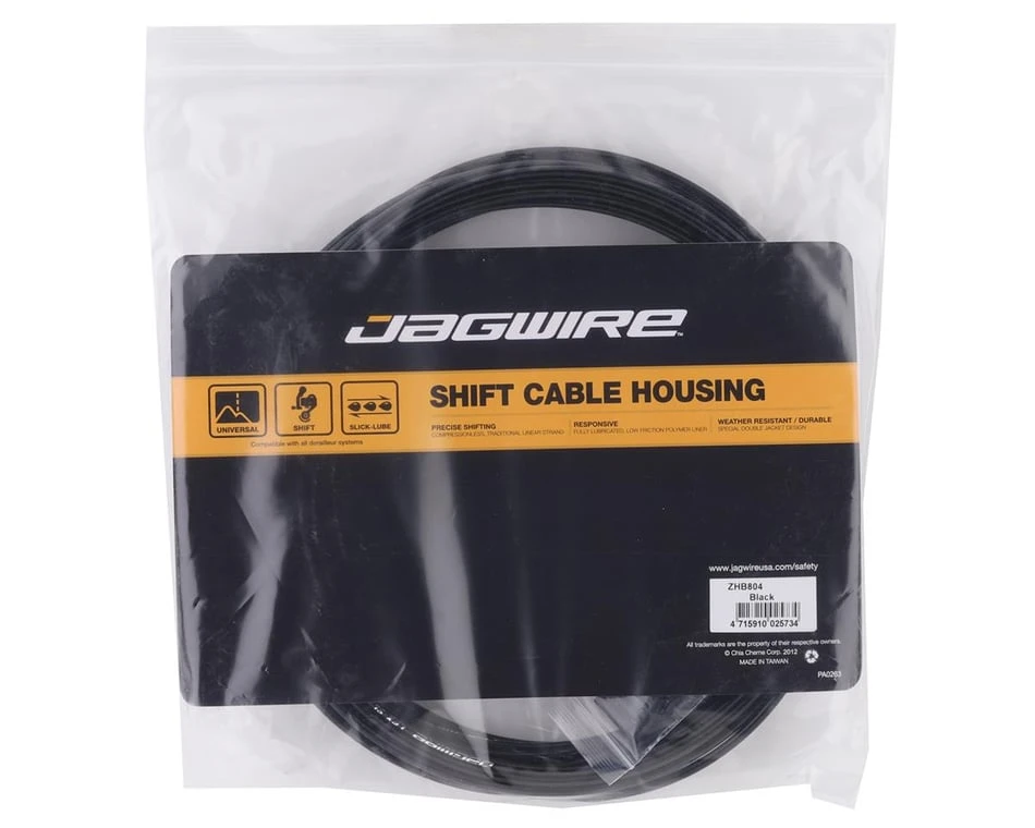 Jagwire Sport Derailleur Cable Housing (Black) (4mm) (10 Meters) (w/ Slick-Lube Liner) 4 Jagwire Sport Derailleur Cable Housing (Black) (4mm) (10 Meters) (w/ Slick-Lube Liner) - Image 2